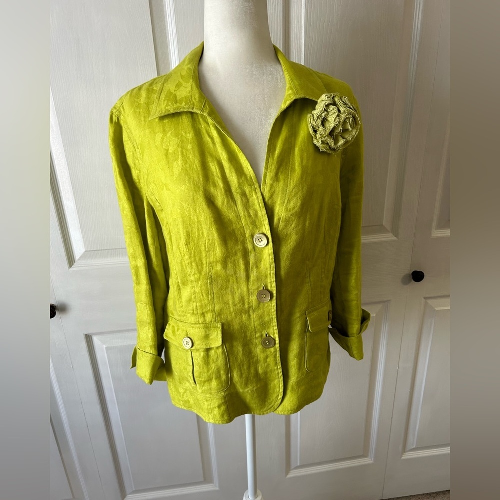 Jones New York collection jacket blazer woman’s size 14 coat